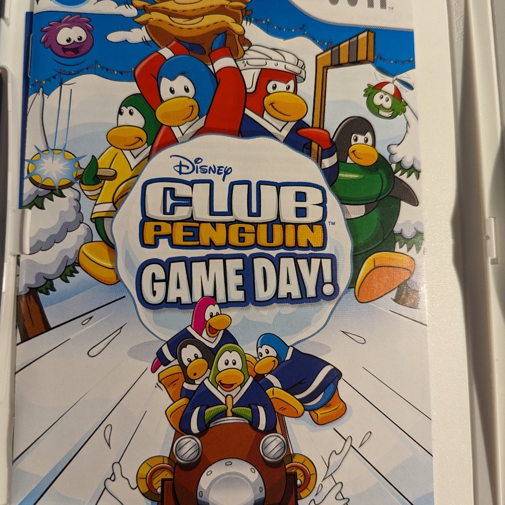 Club Penguin Game Day!